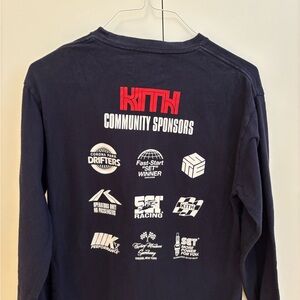 Kith men’s long sleeve shirt size medium